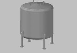 Tanque sanitario industrial